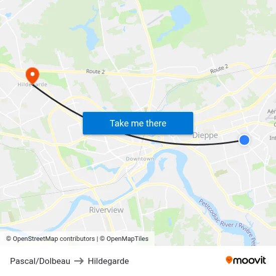 Pascal/Dolbeau to Hildegarde map