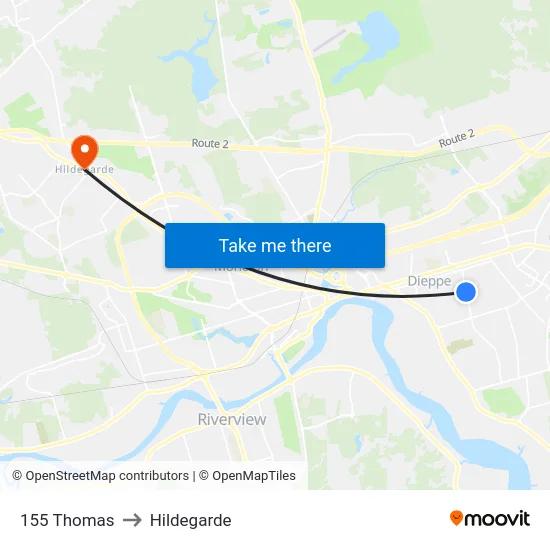 155 Thomas to Hildegarde map