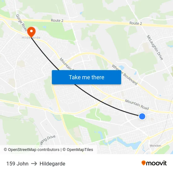 159 John to Hildegarde map