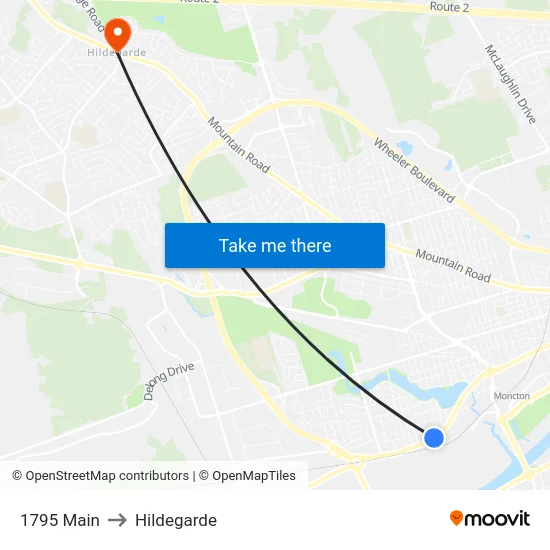 1795 Main to Hildegarde map