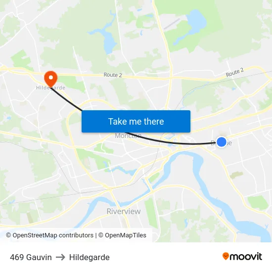 469 Gauvin to Hildegarde map