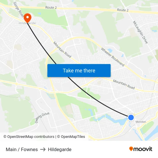 Main / Fownes to Hildegarde map