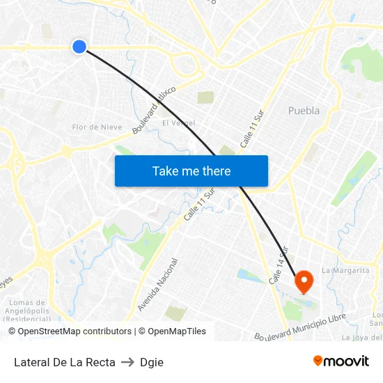 Lateral De La Recta to Dgie map