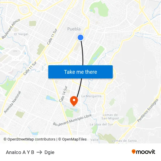 Analco A Y B to Dgie map