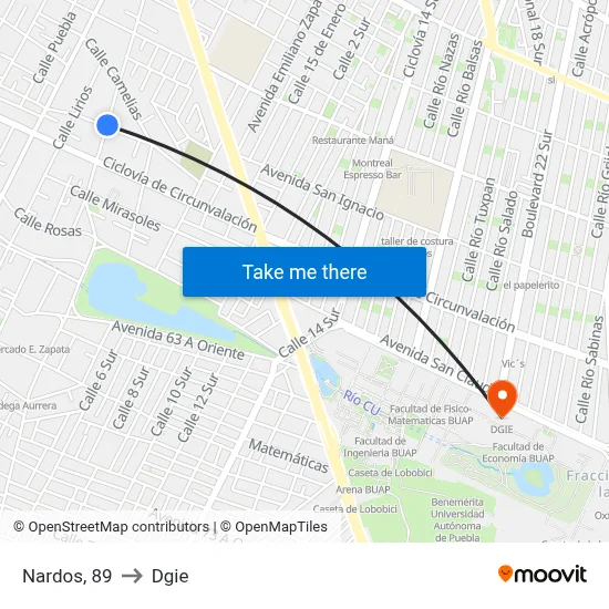 Nardos, 89 to Dgie map