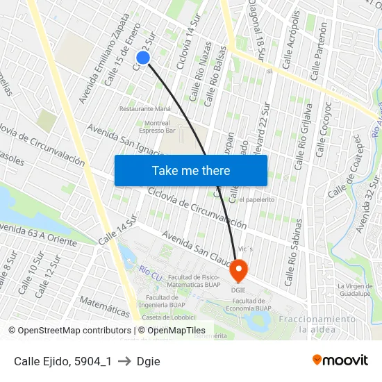 Calle Ejido, 5904_1 to Dgie map