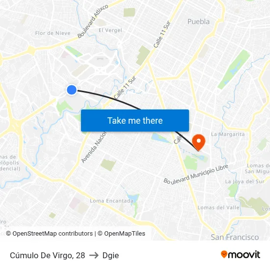 Cúmulo De Virgo, 28 to Dgie map
