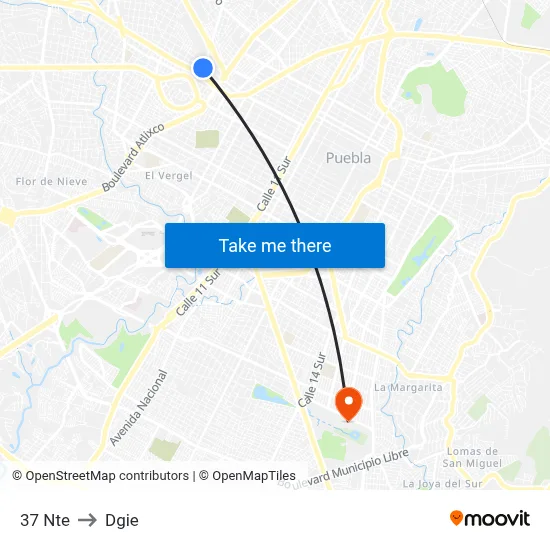 37 Nte to Dgie map