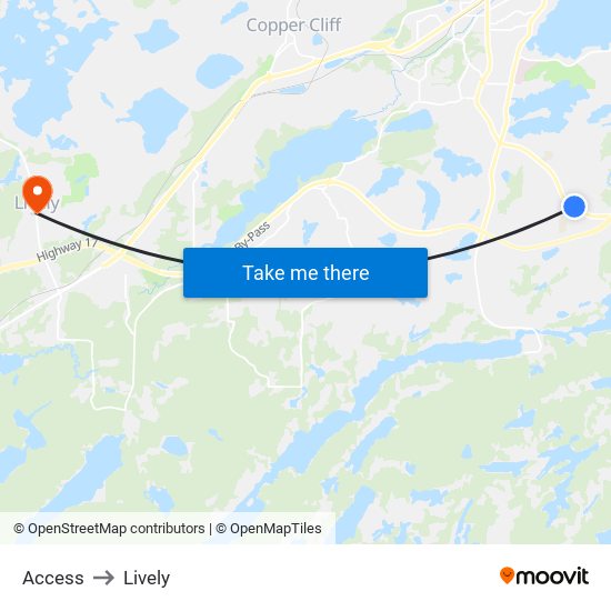 Access to Lively map