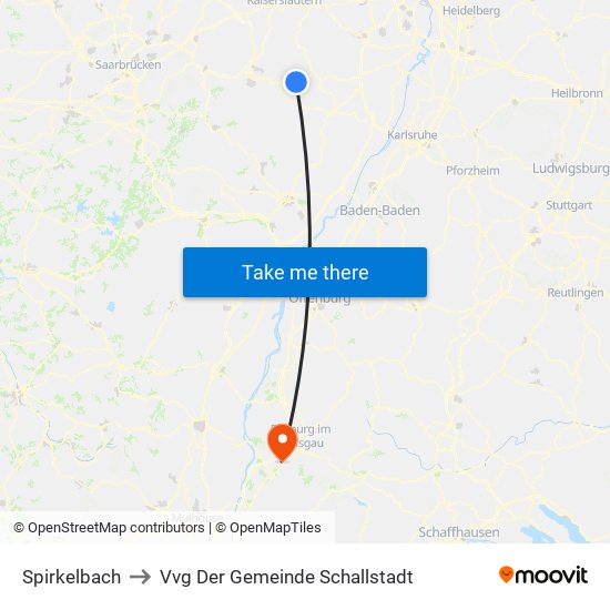 Spirkelbach to Vvg Der Gemeinde Schallstadt map