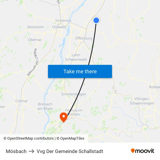 Mösbach to Vvg Der Gemeinde Schallstadt map