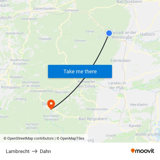 Lambrecht to Dahn map