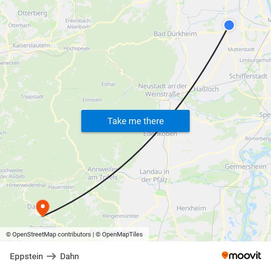 Eppstein to Dahn map