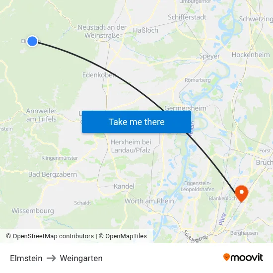 Elmstein to Weingarten map