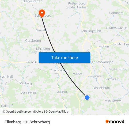 Ellenberg to Schrozberg map