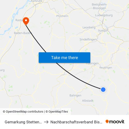 Gemarkung Stetten Unter Holstein to Nachbarschaftsverband Bischweier-Kuppenheim map