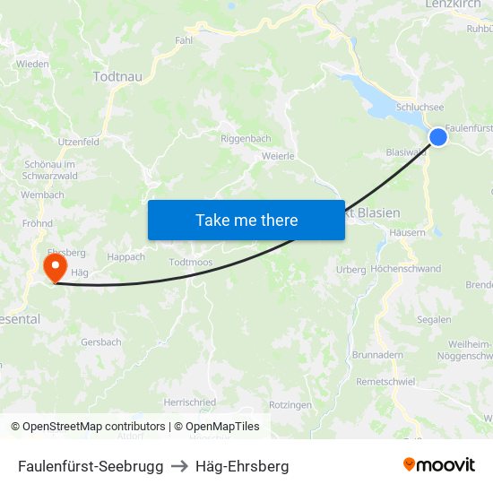 Faulenfürst-Seebrugg to Häg-Ehrsberg map