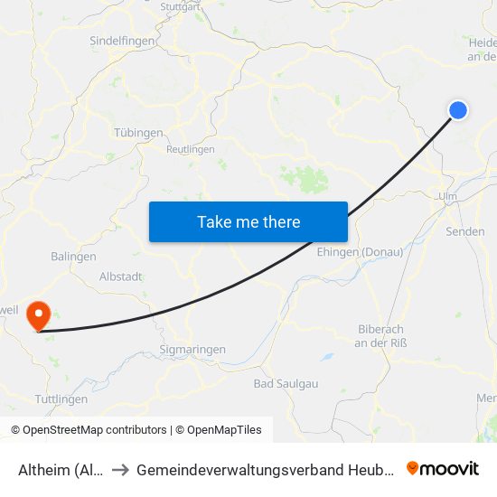 Altheim (Alb) to Gemeindeverwaltungsverband Heuberg map