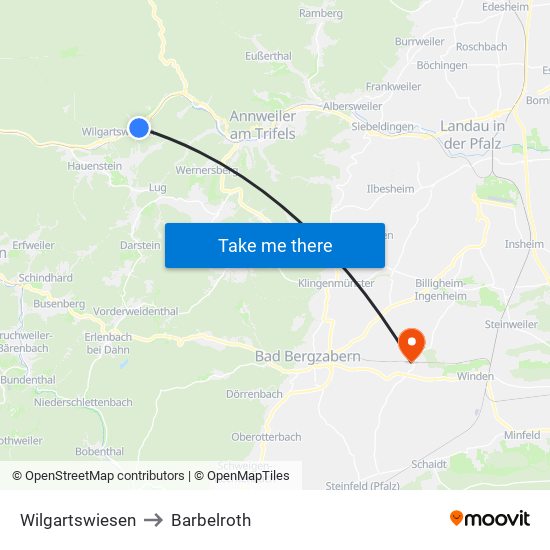 Wilgartswiesen to Barbelroth map