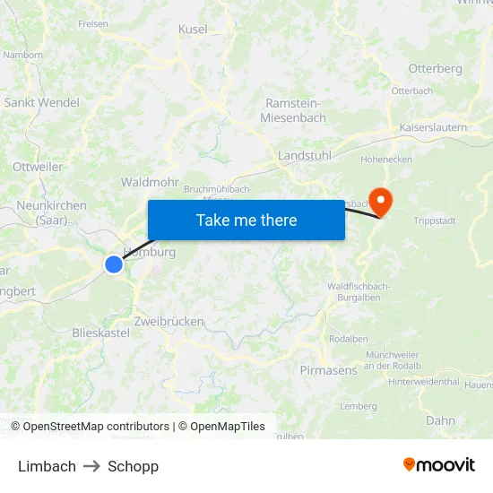 Limbach to Schopp map