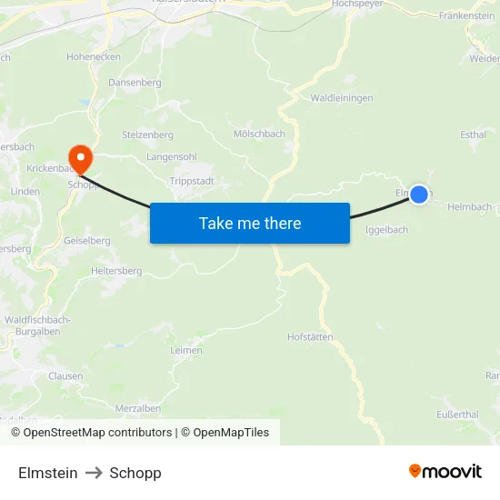 Elmstein to Schopp map