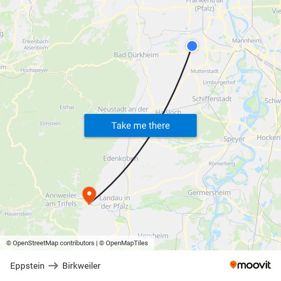 Eppstein to Birkweiler map