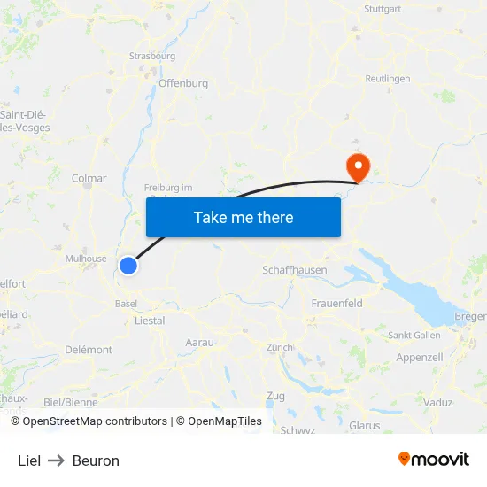 Liel to Beuron map