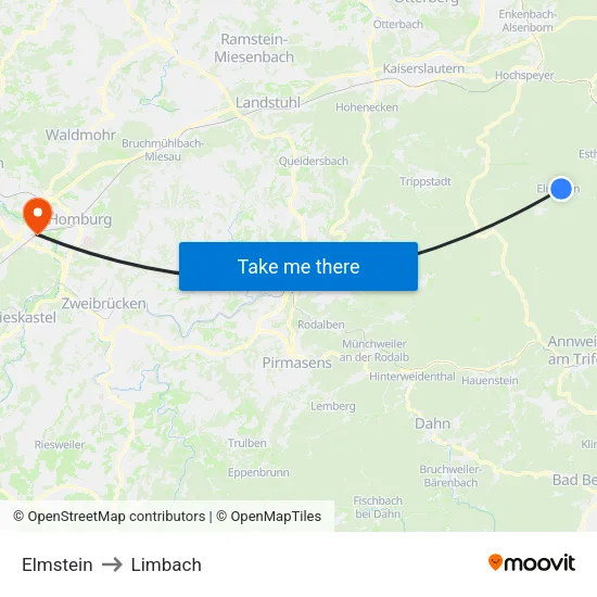 Elmstein to Limbach map