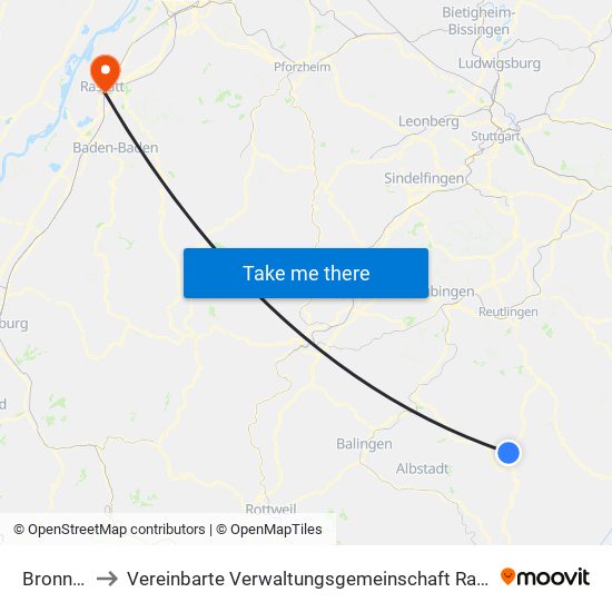 Bronnen to Vereinbarte Verwaltungsgemeinschaft Rastatt map