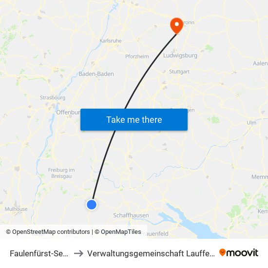 Faulenfürst-Seebrugg to Verwaltungsgemeinschaft Lauffen am Neckar map