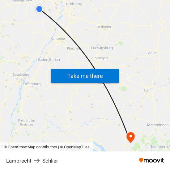 Lambrecht to Schlier map