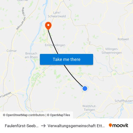 Faulenfürst-Seebrugg to Verwaltungsgemeinschaft Ettenheim map