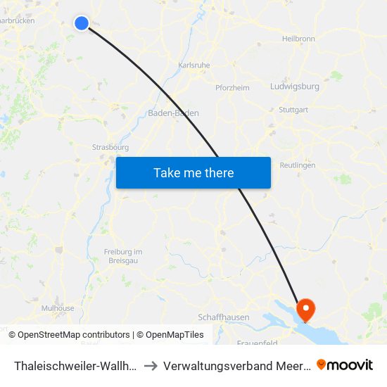 Thaleischweiler-Wallhalben to Verwaltungsverband Meersburg map