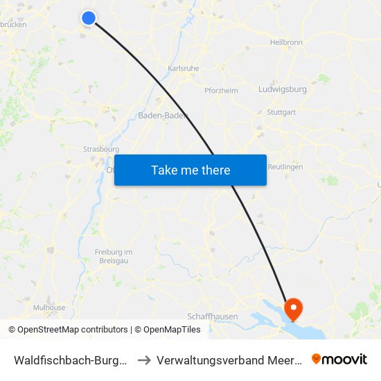 Waldfischbach-Burgalben to Verwaltungsverband Meersburg map