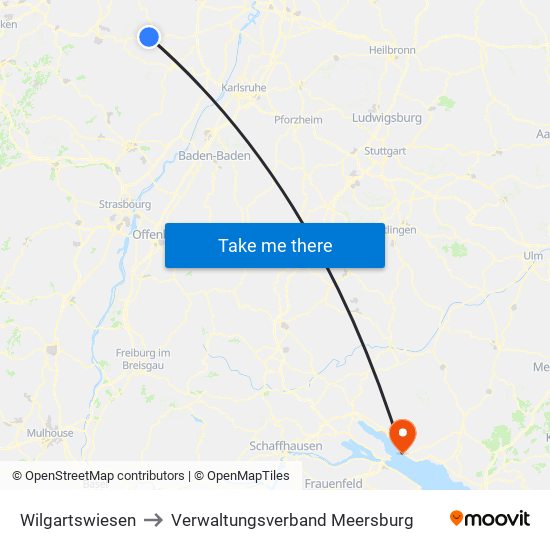 Wilgartswiesen to Verwaltungsverband Meersburg map