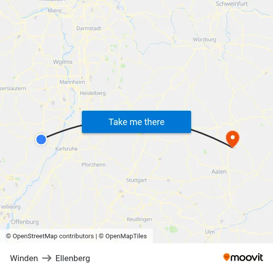 Winden to Ellenberg map