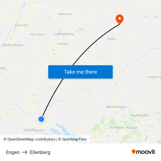 Engen to Ellenberg map