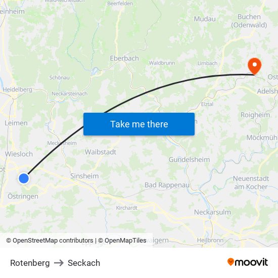 Rotenberg to Seckach map