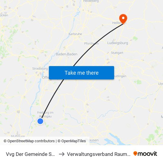 Vvg Der Gemeinde Schallstadt to Verwaltungsverband Raum Weinsberg map