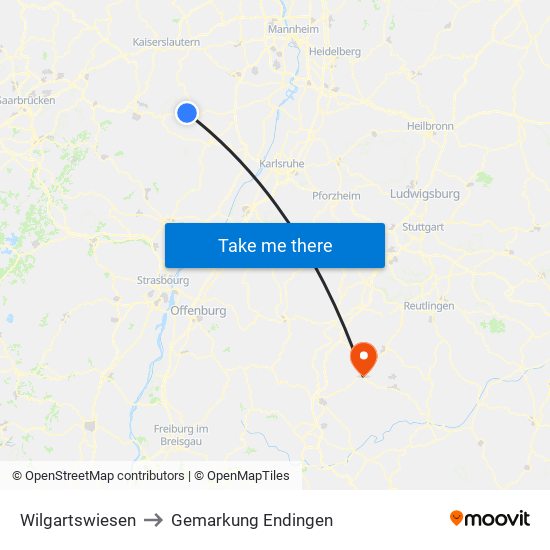 Wilgartswiesen to Gemarkung Endingen map