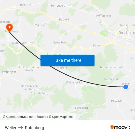 Weiler to Rotenberg map