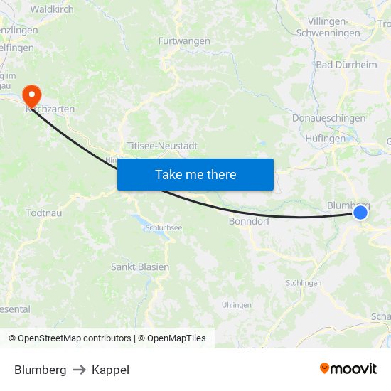 Blumberg to Kappel map