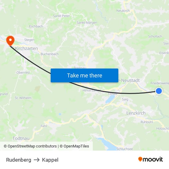 Rudenberg to Kappel map