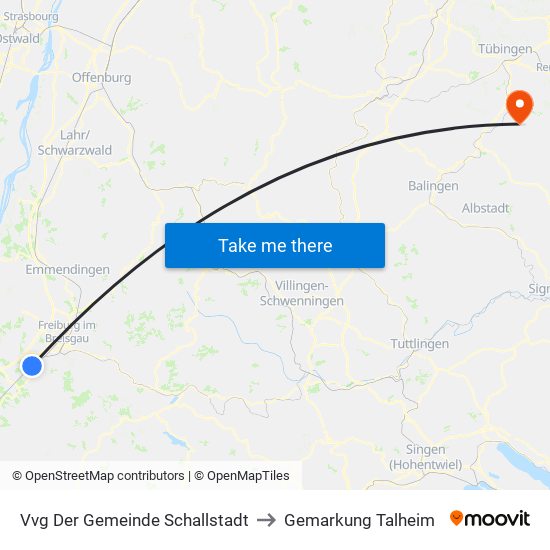 Vvg Der Gemeinde Schallstadt to Gemarkung Talheim map