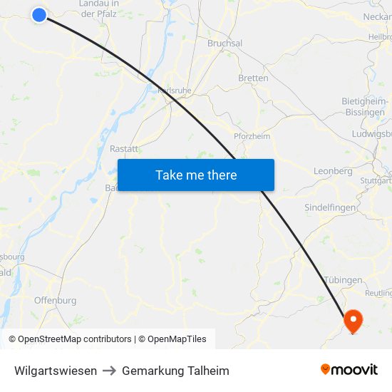 Wilgartswiesen to Gemarkung Talheim map