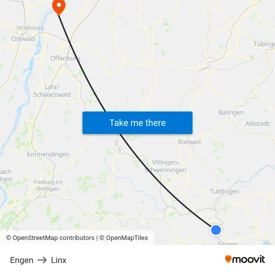 Engen to Linx map
