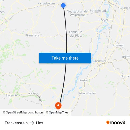 Frankenstein to Linx map