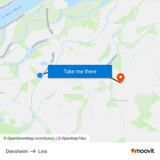 Diersheim to Linx map