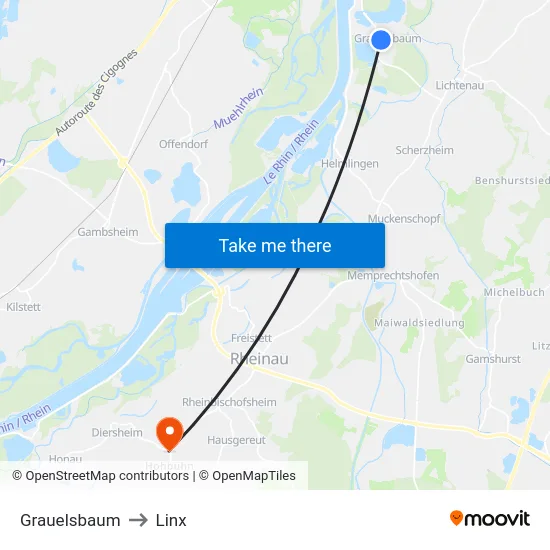 Grauelsbaum to Linx map