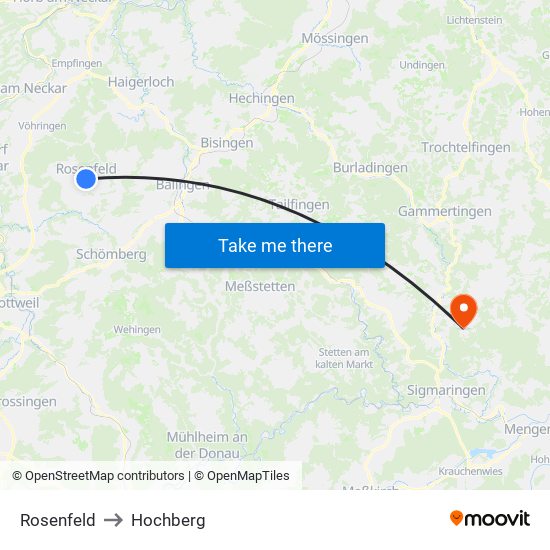 Rosenfeld to Hochberg map